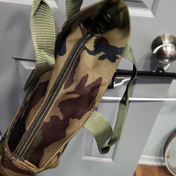 NWOT L.L. Bean Camo Green Hunters Tote Bag - Picture 7 of 11